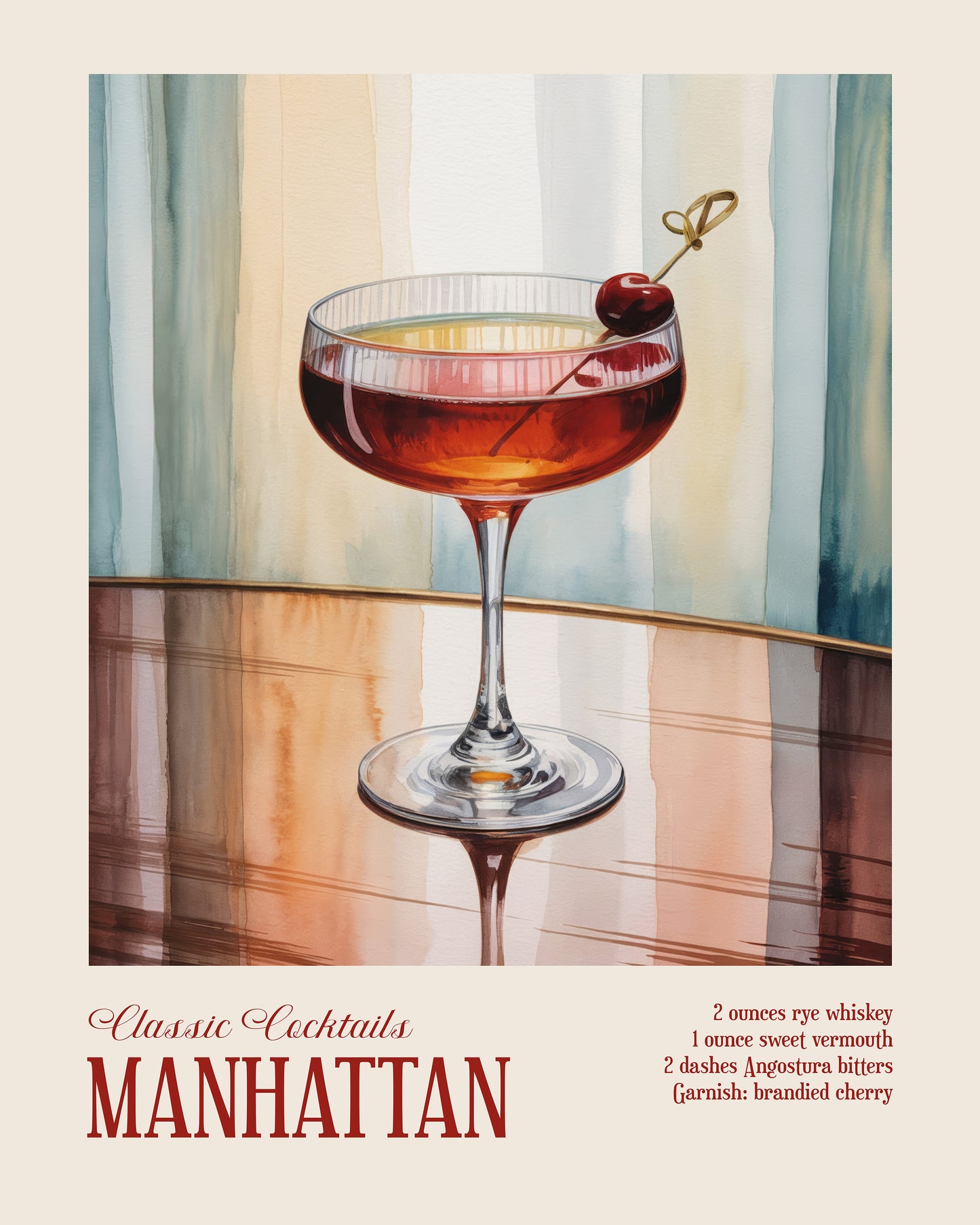 Classic Cocktails - Manhattan