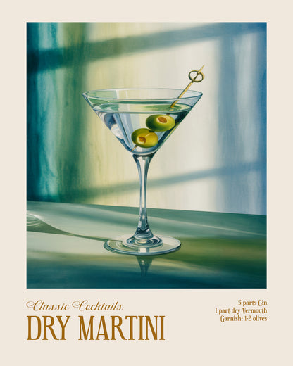 Classic Cocktails - Dry Martini