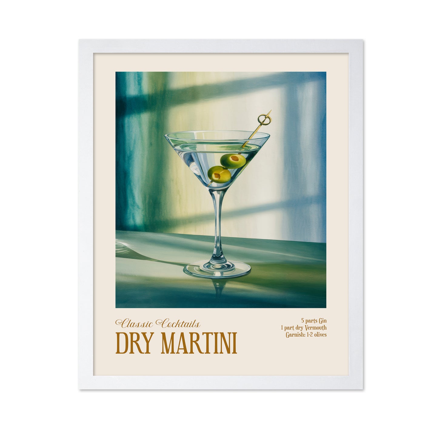 Classic Cocktails - Dry Martini