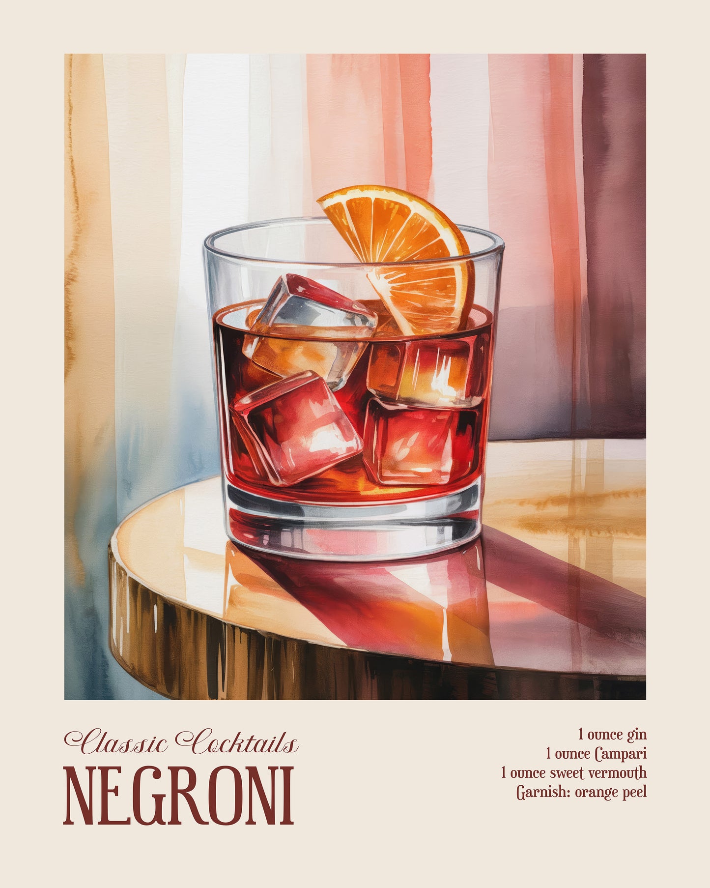 Classic Cocktails - Negroni
