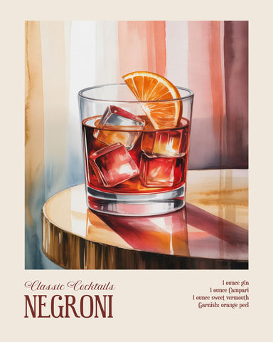 Classic Cocktails - Negroni