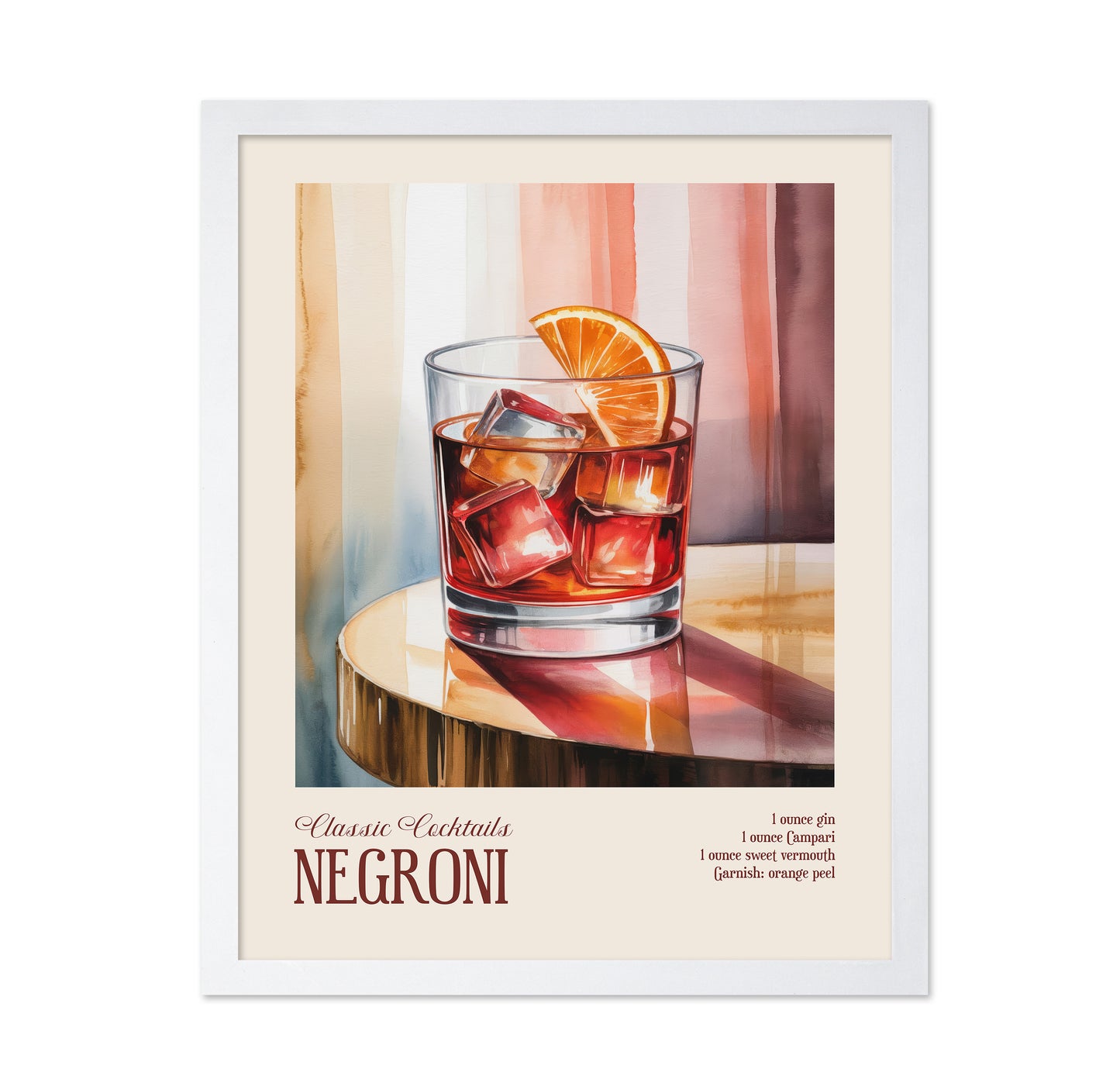 Classic Cocktails - Negroni