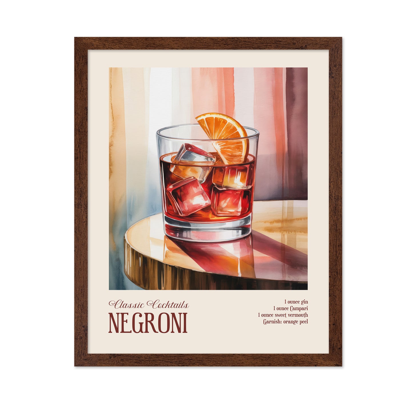 Classic Cocktails - Negroni