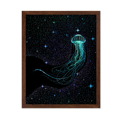 Starry Jellyfish Colored