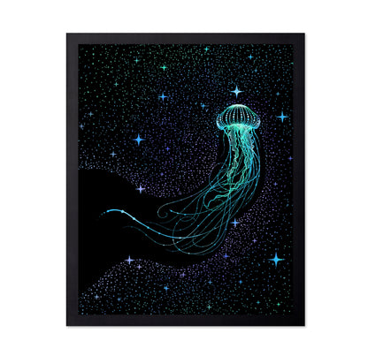 Starry Jellyfish Colored