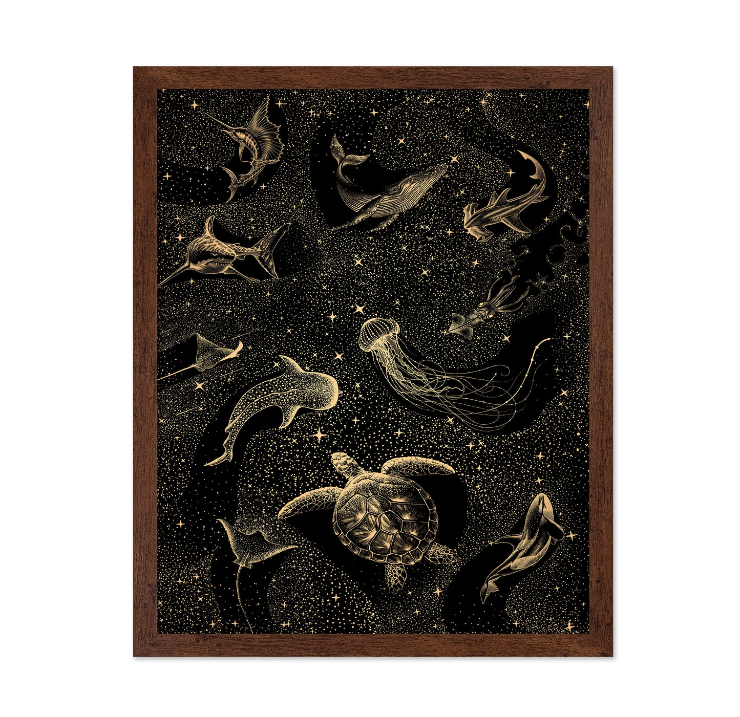 Cosmic Ocean Dark Gold