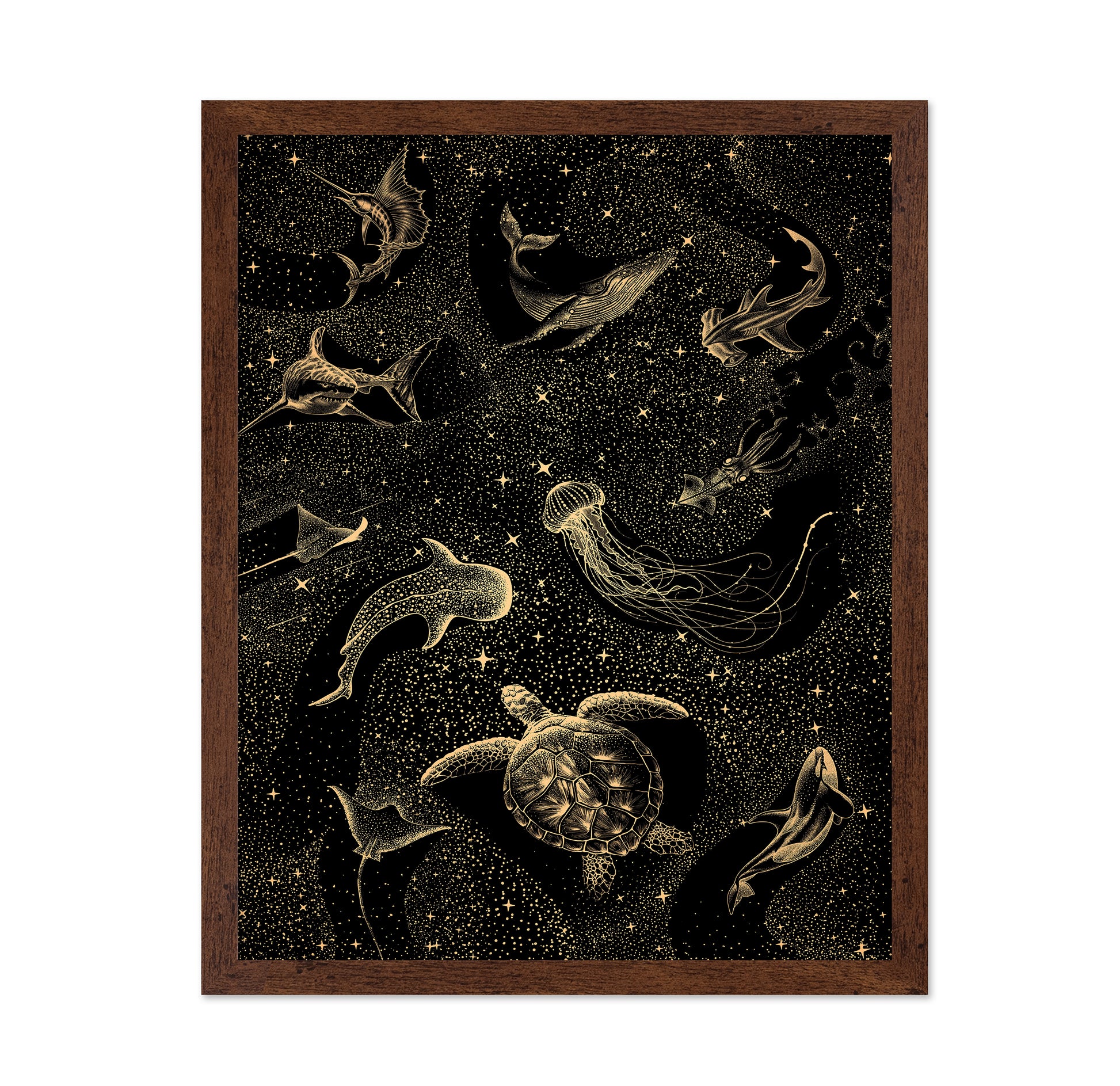 Cosmic Ocean Dark Gold