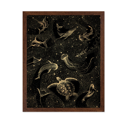 Cosmic Ocean Dark Gold
