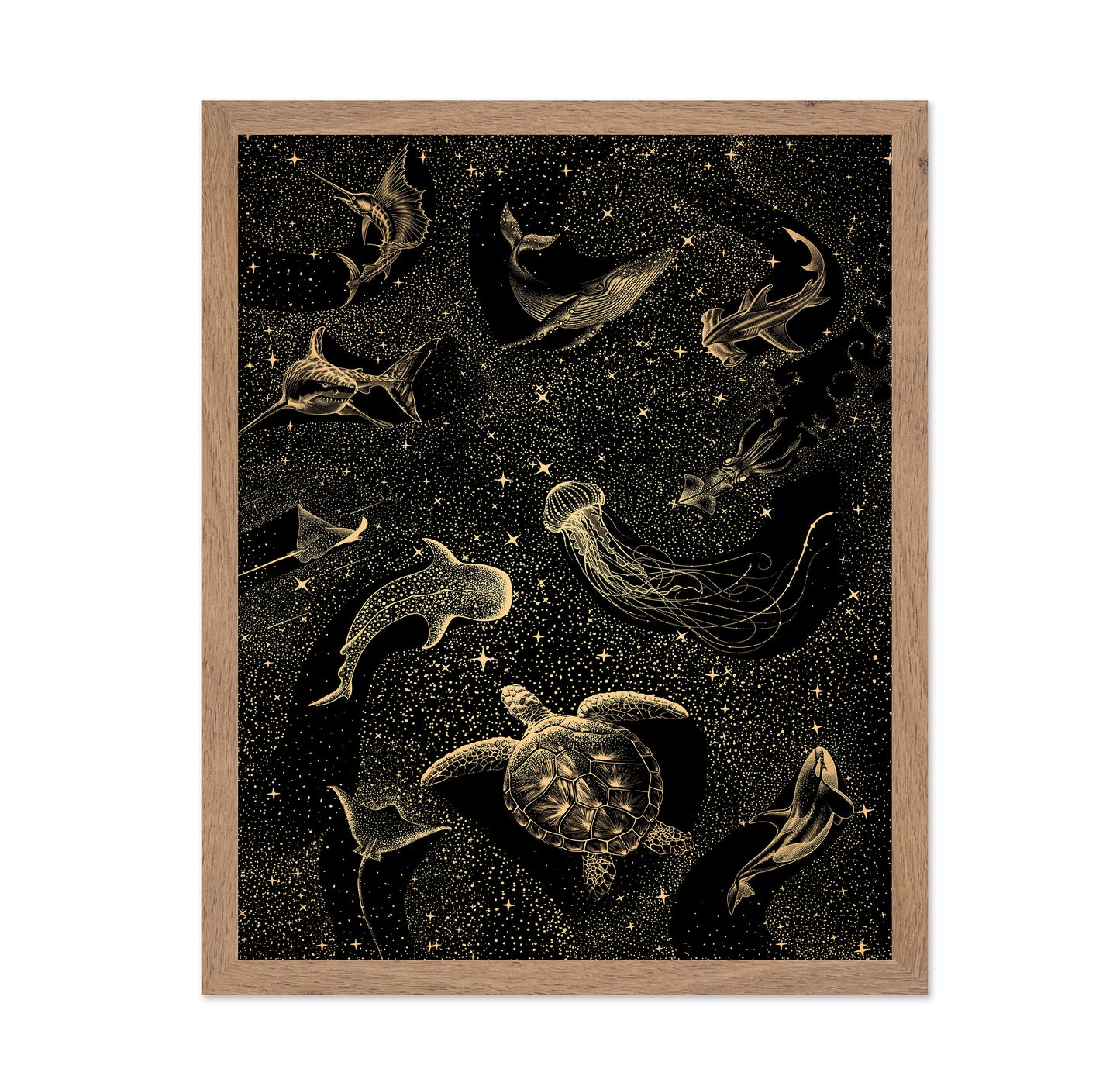 Cosmic Ocean Dark Gold