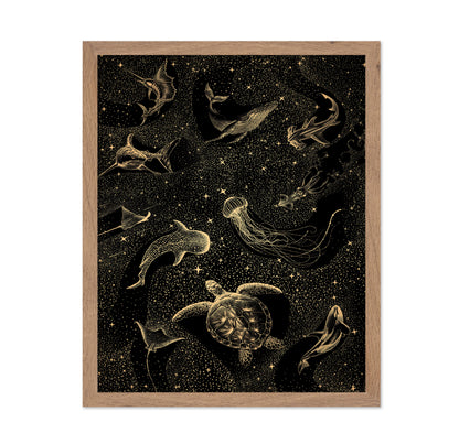 Cosmic Ocean Dark Gold