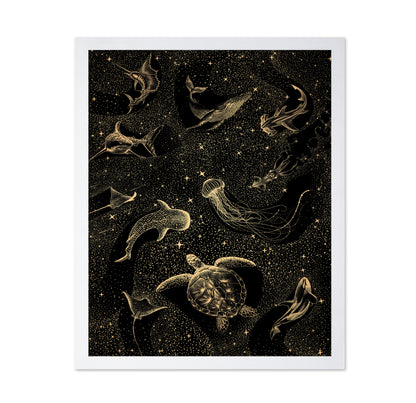 Cosmic Ocean Dark Gold