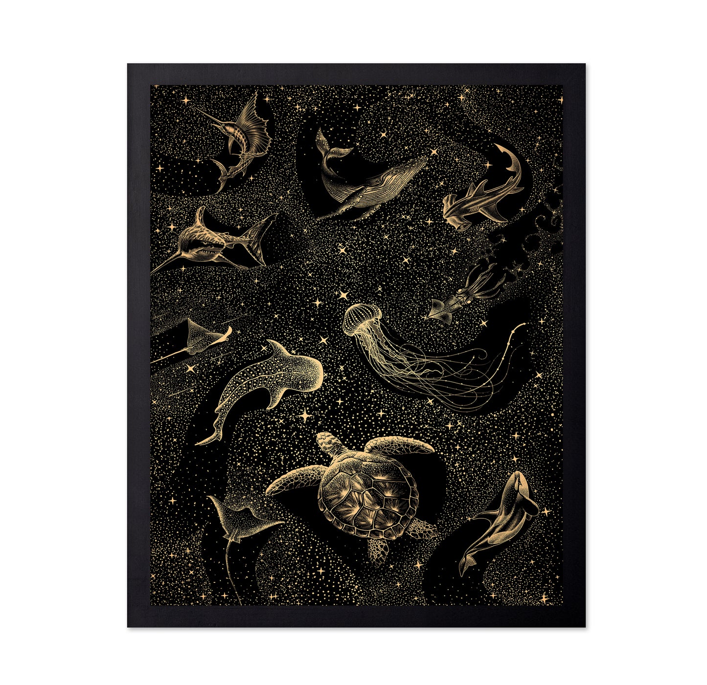 Cosmic Ocean Dark Gold