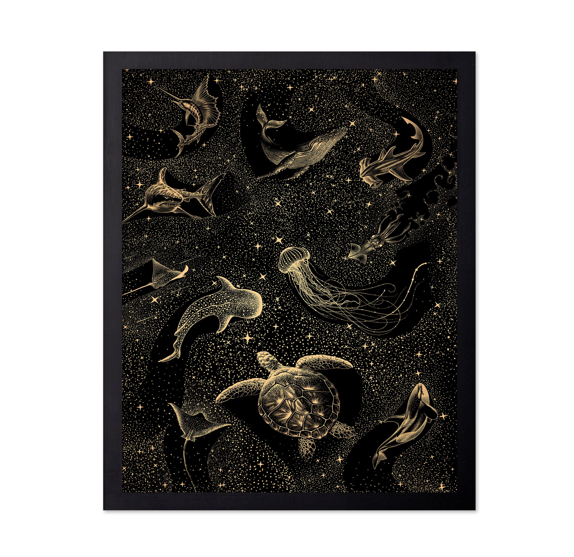 Cosmic Ocean Dark Gold