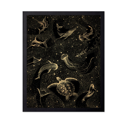 Cosmic Ocean Dark Gold