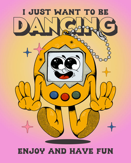 Cartoon Tamagotchi
