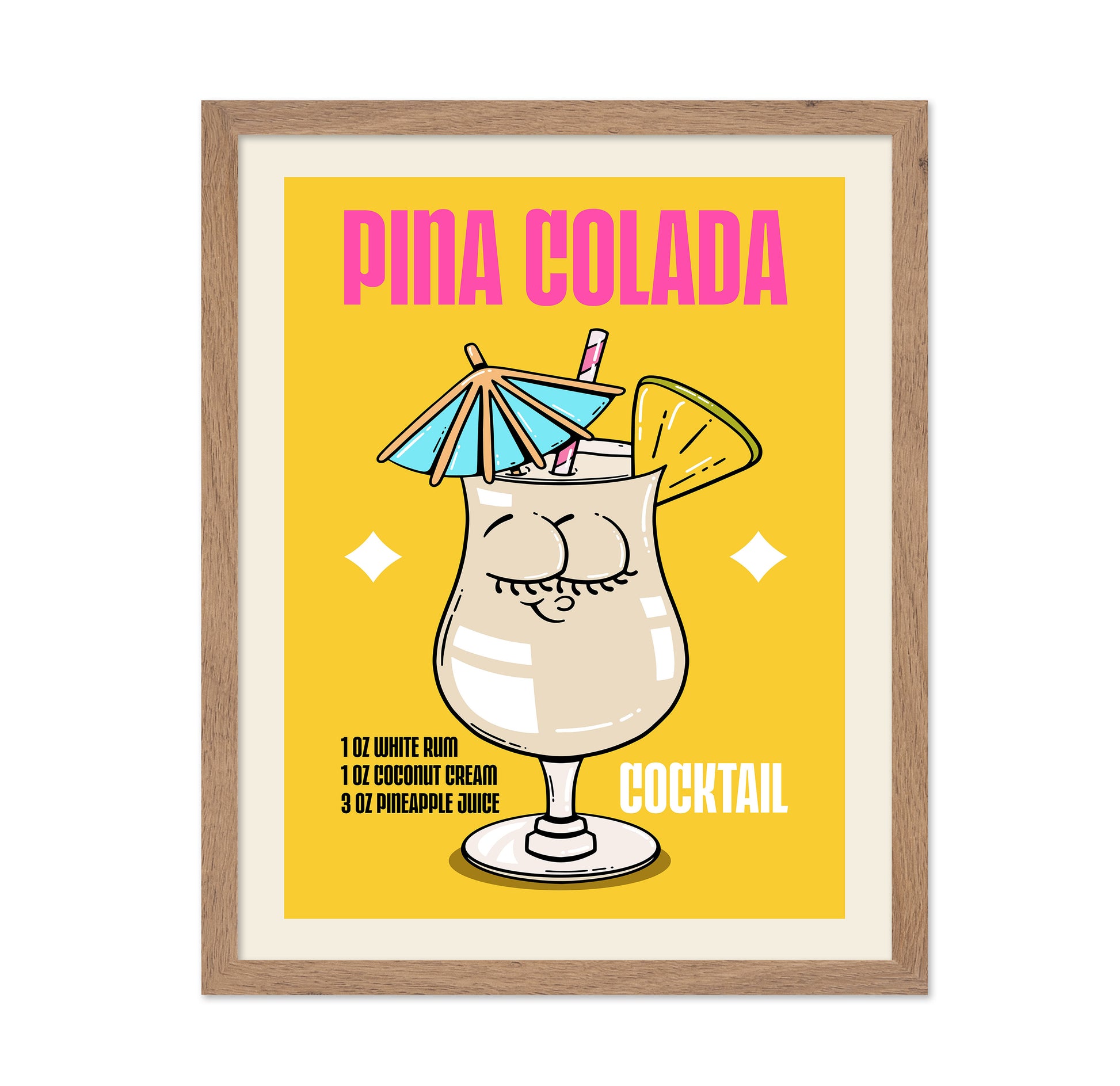 Pina Colada Character