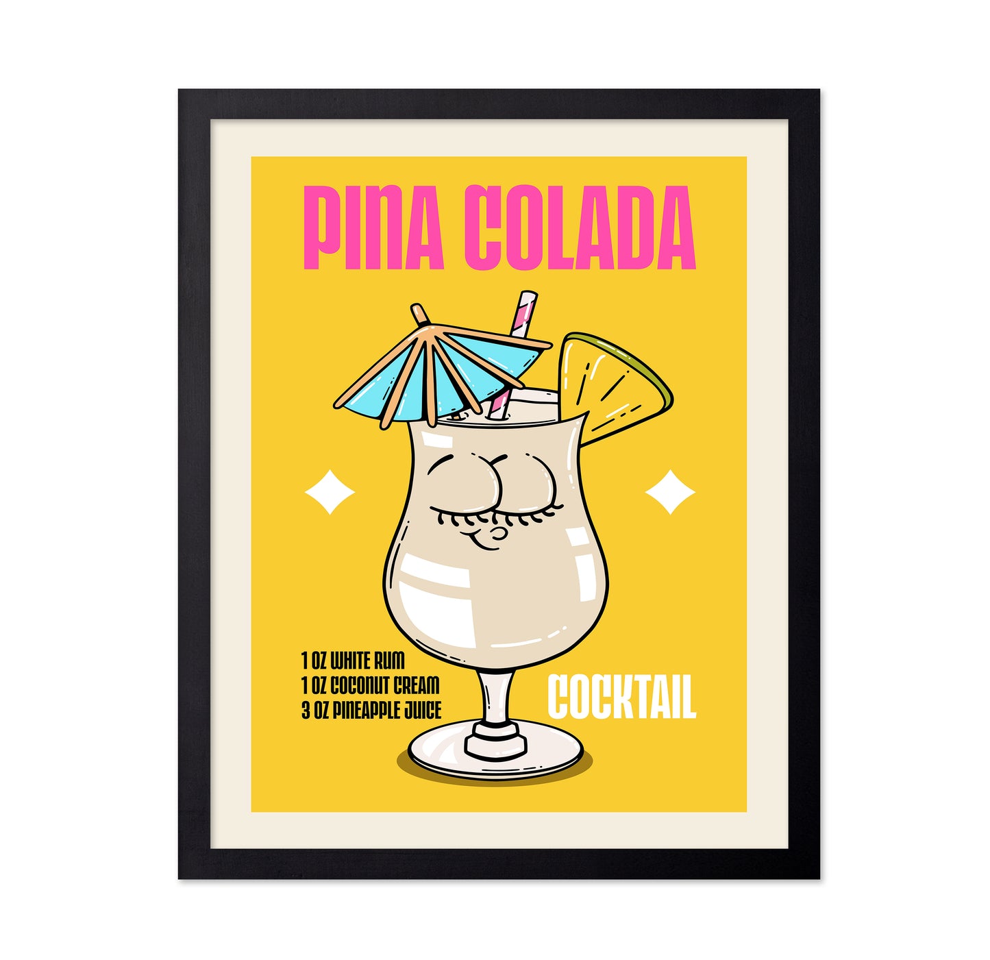Pina Colada Character