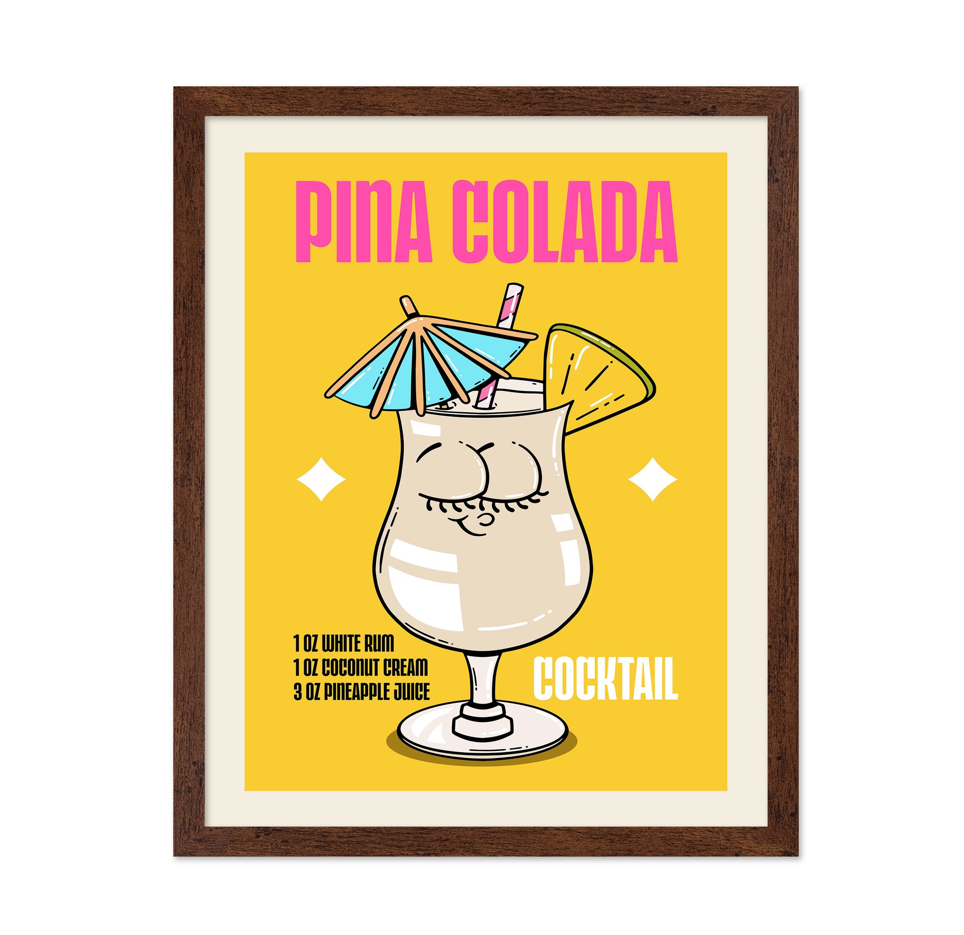 Pina Colada Character