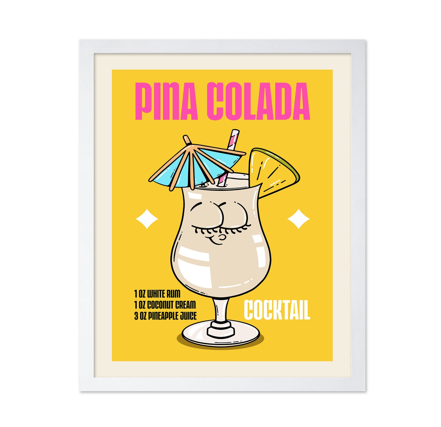 Pina Colada Character
