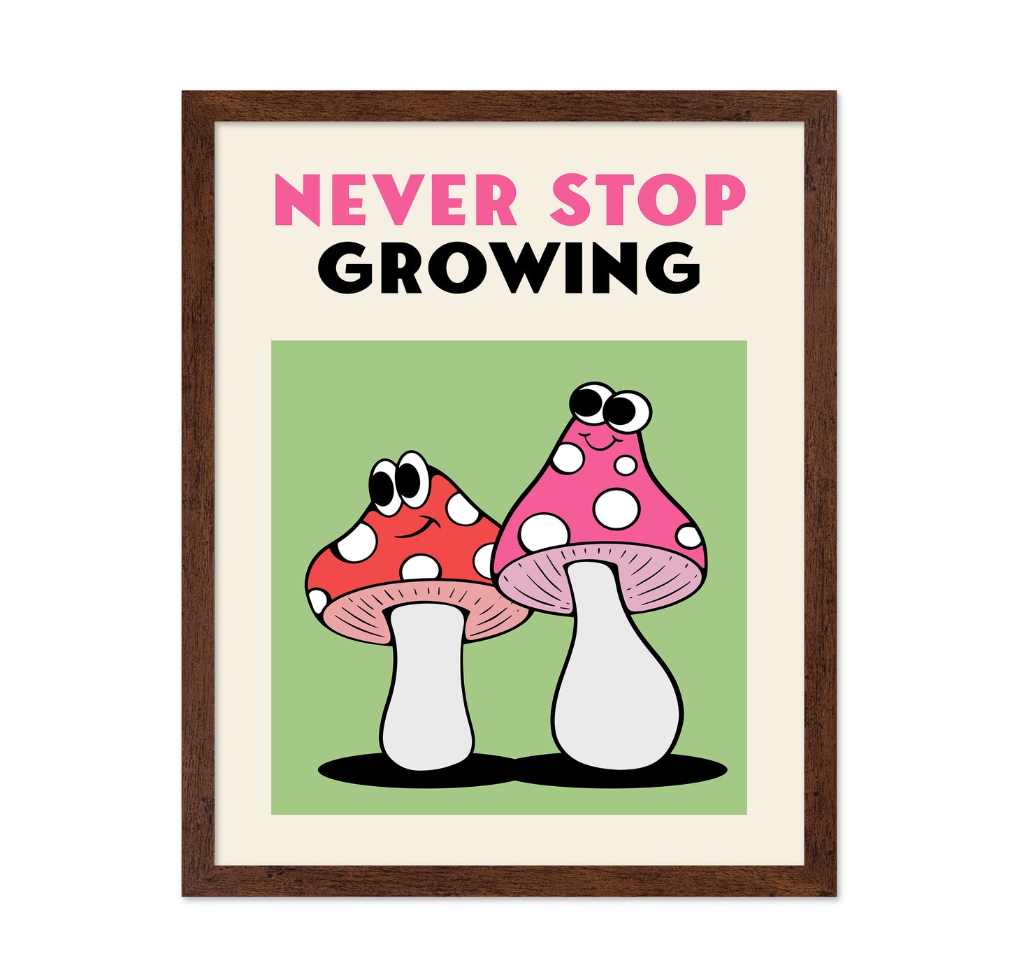 Never Stop Growing