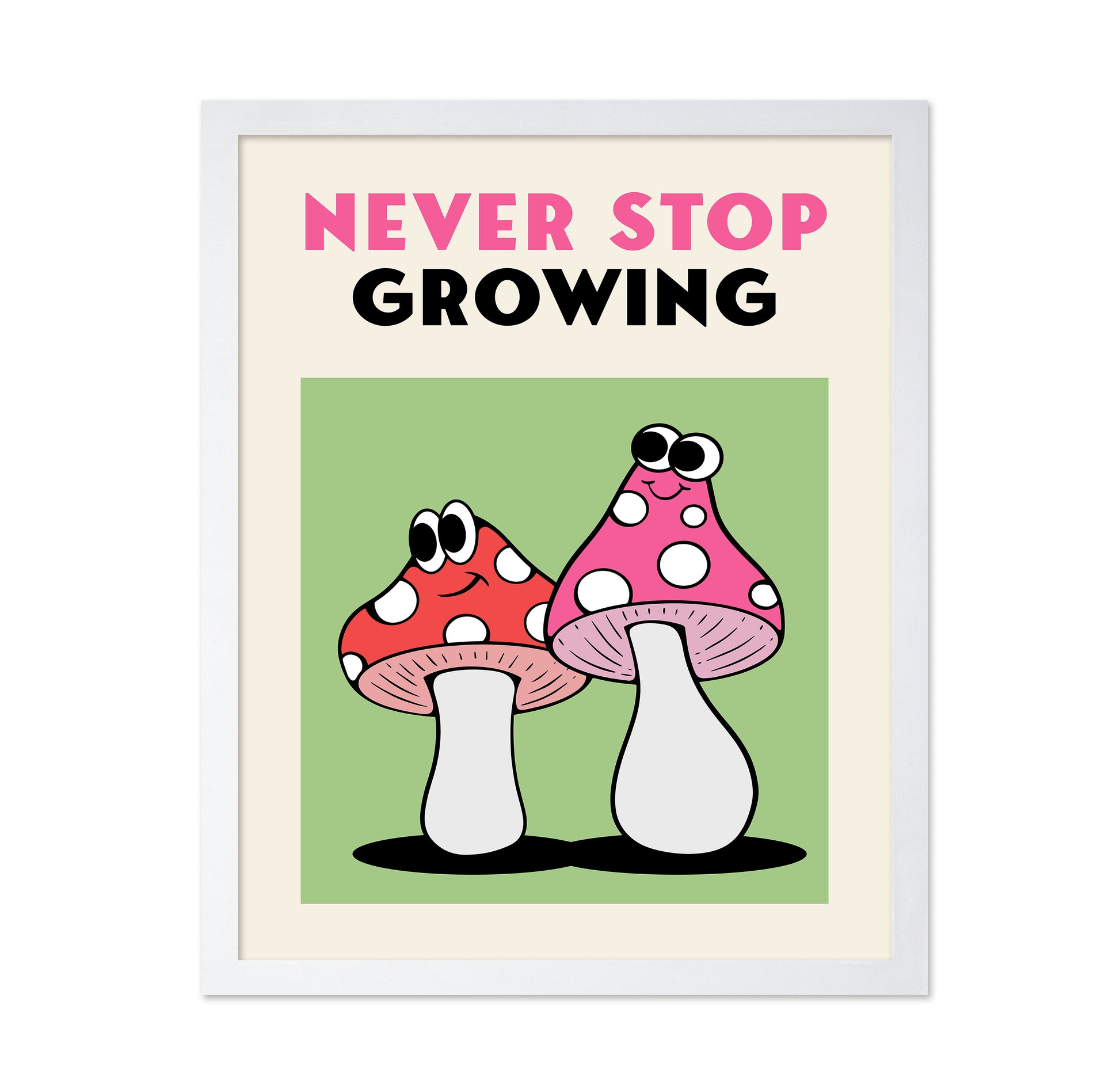 Never Stop Growing