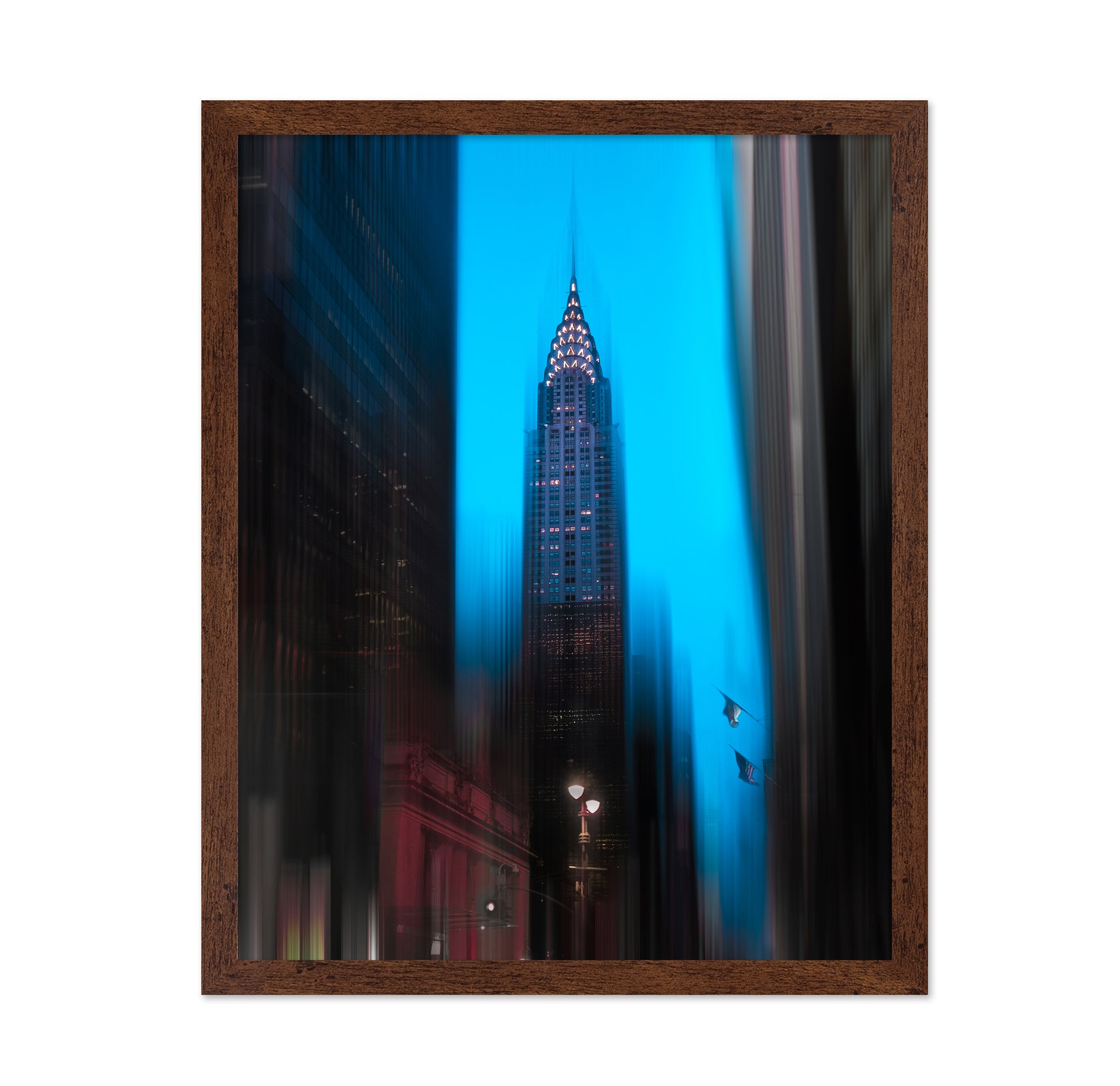 Blue Chrysler