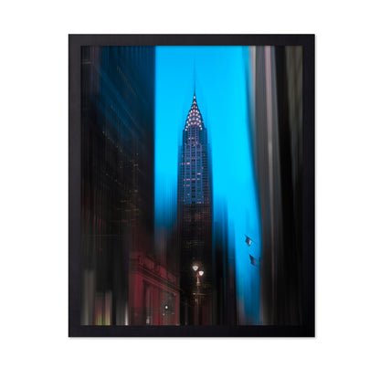 Blue Chrysler