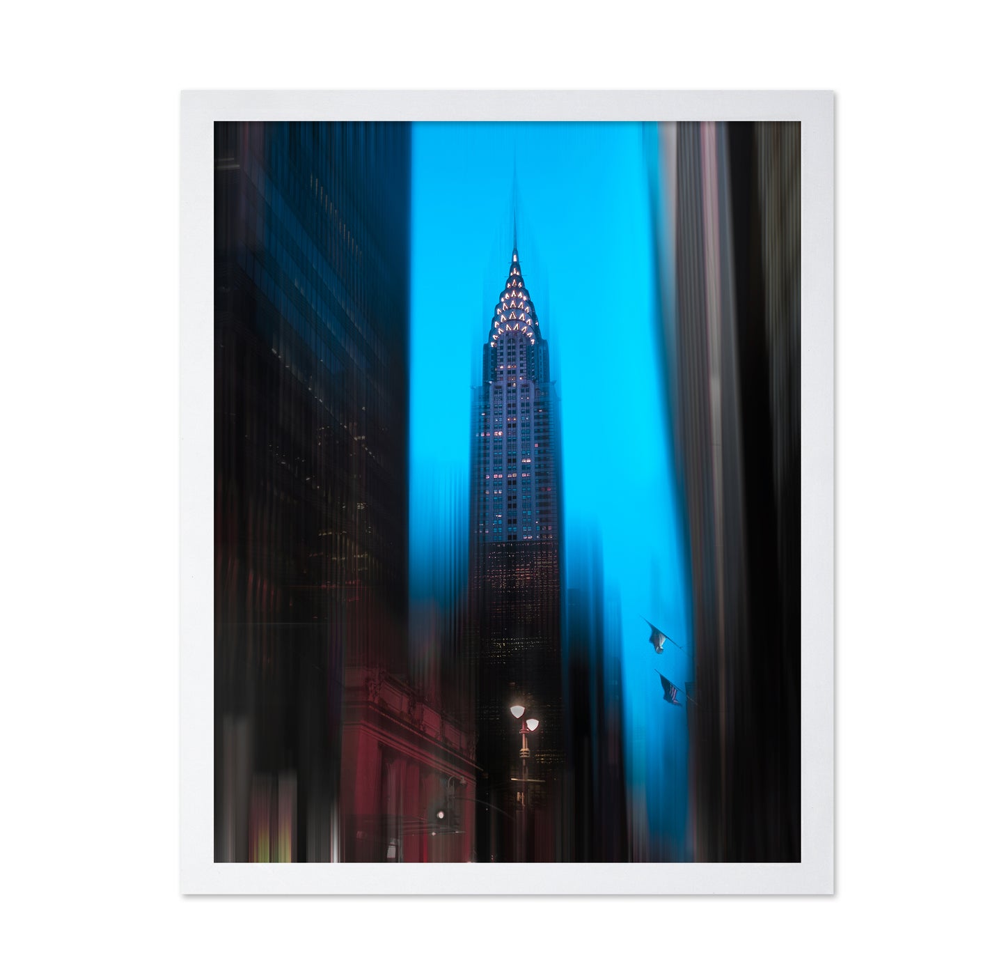 Blue Chrysler