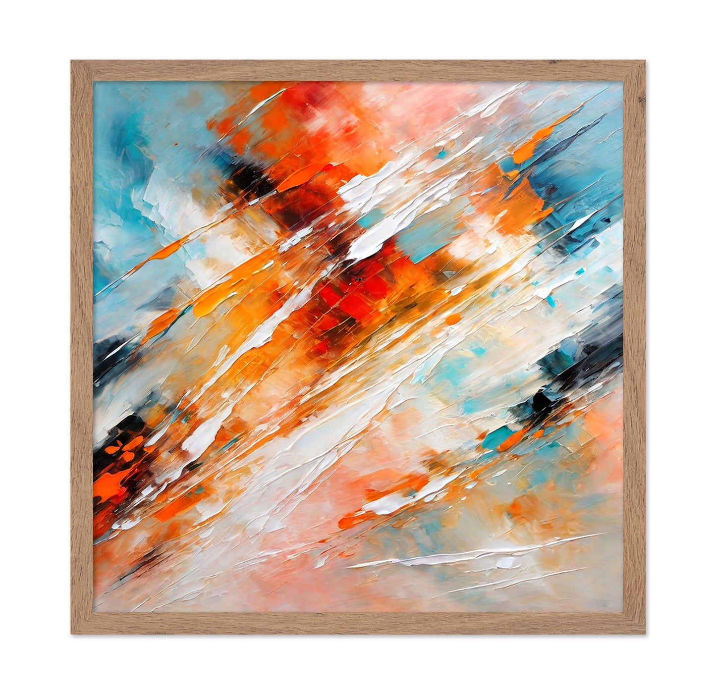 Impressionist Colorful Abstract