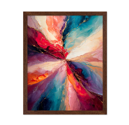 Brushstrokes Create Dynamic Movement