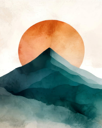 Dusk on the Mountain