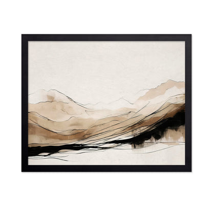 Abstract Hillside Horizon
