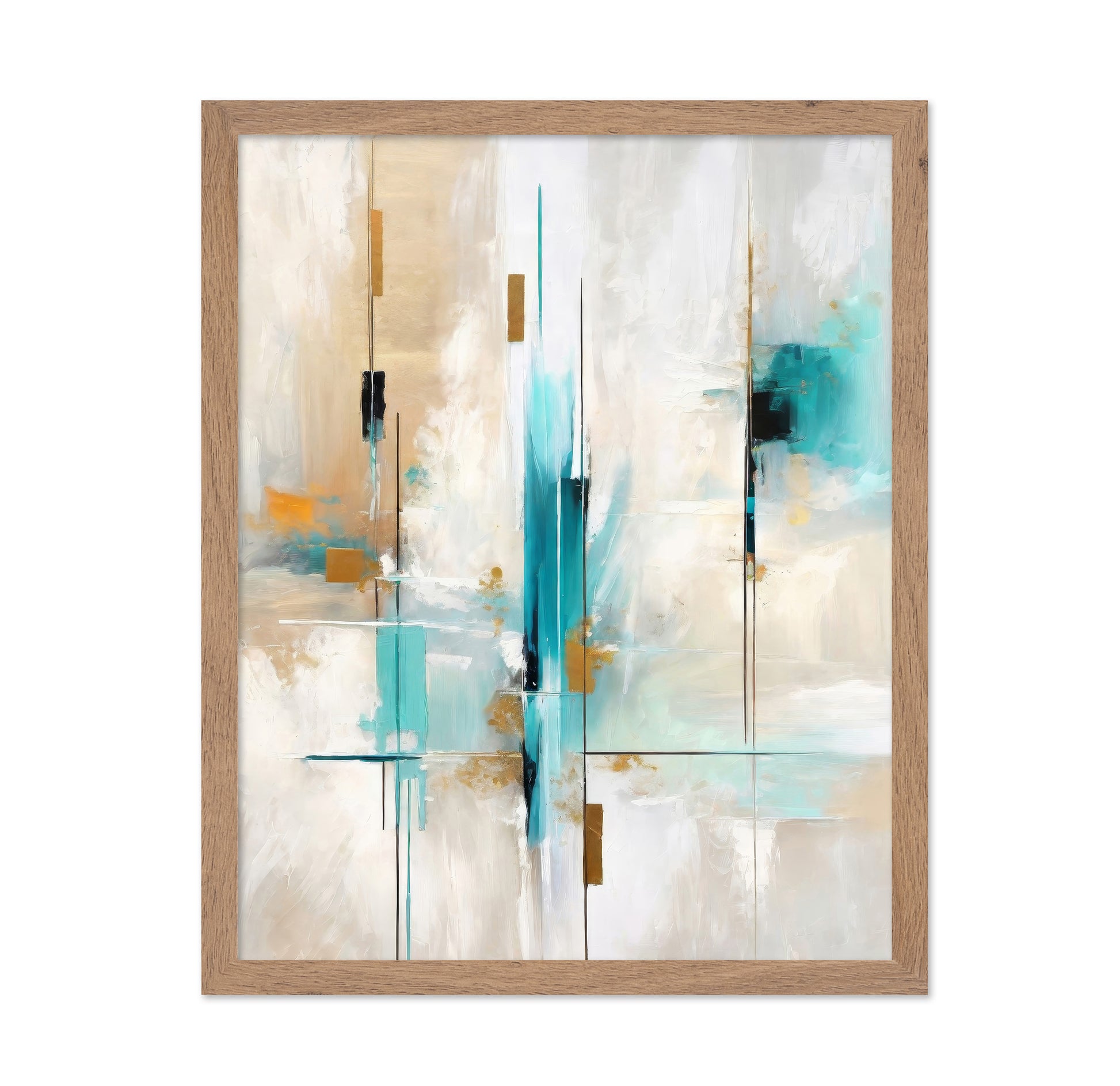 Echoes of Aqua and Gold