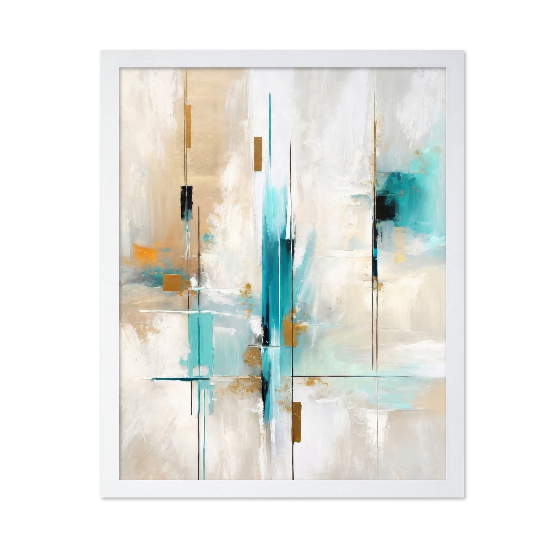 Echoes of Aqua and Gold