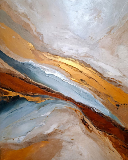 Golden Horizon Waves