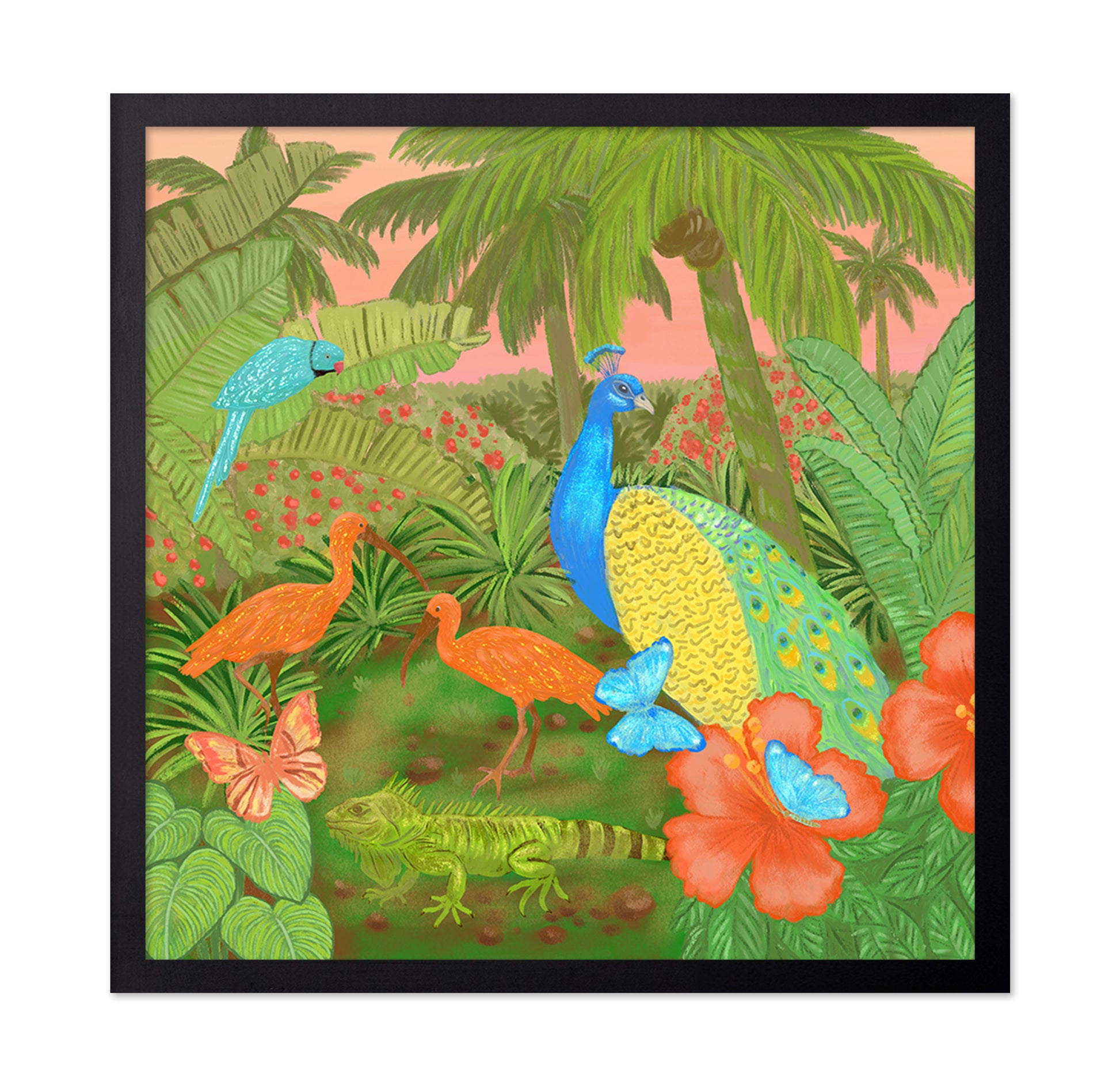 Jungle Paradise Scene