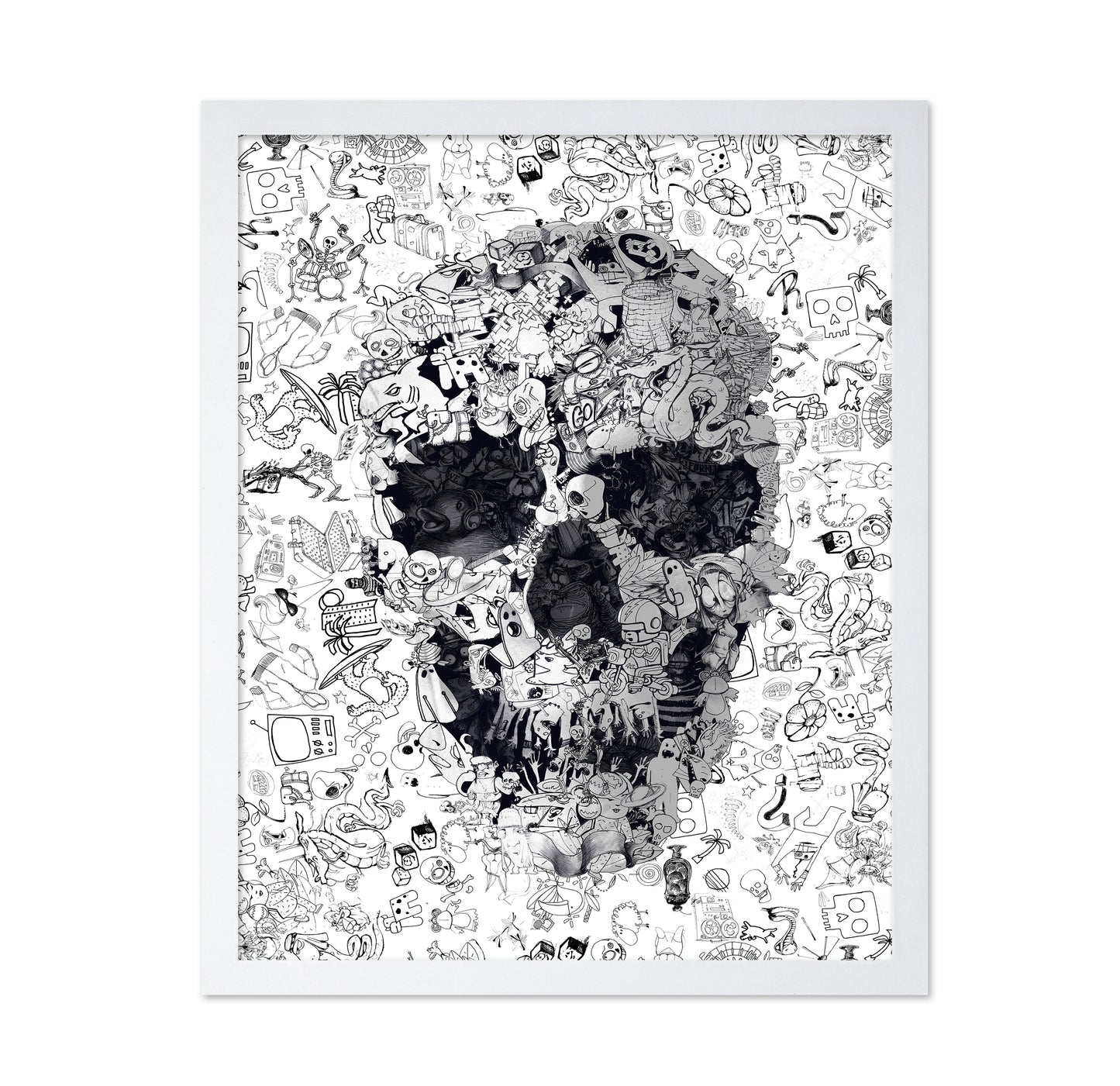 Doodle Skull