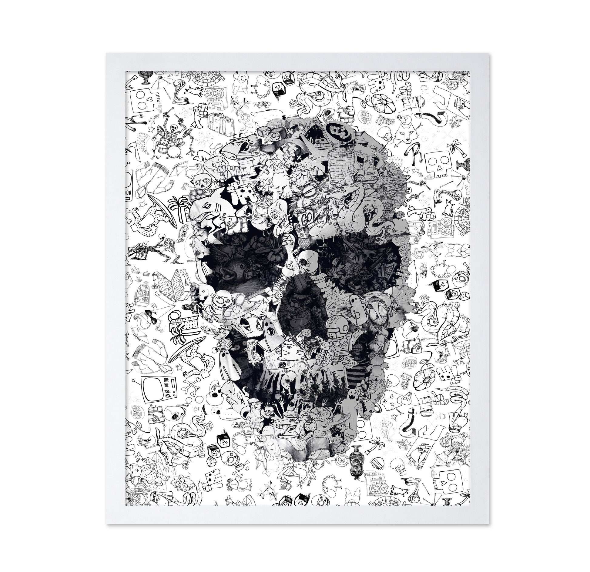 Doodle Skull
