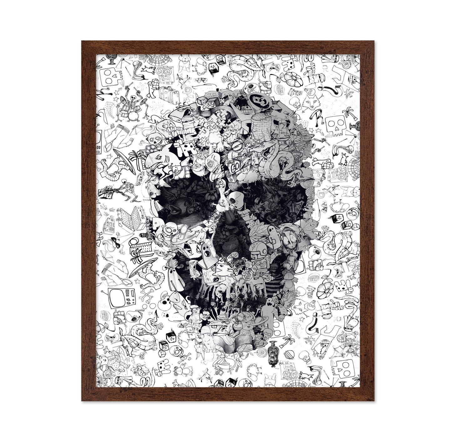 Doodle Skull