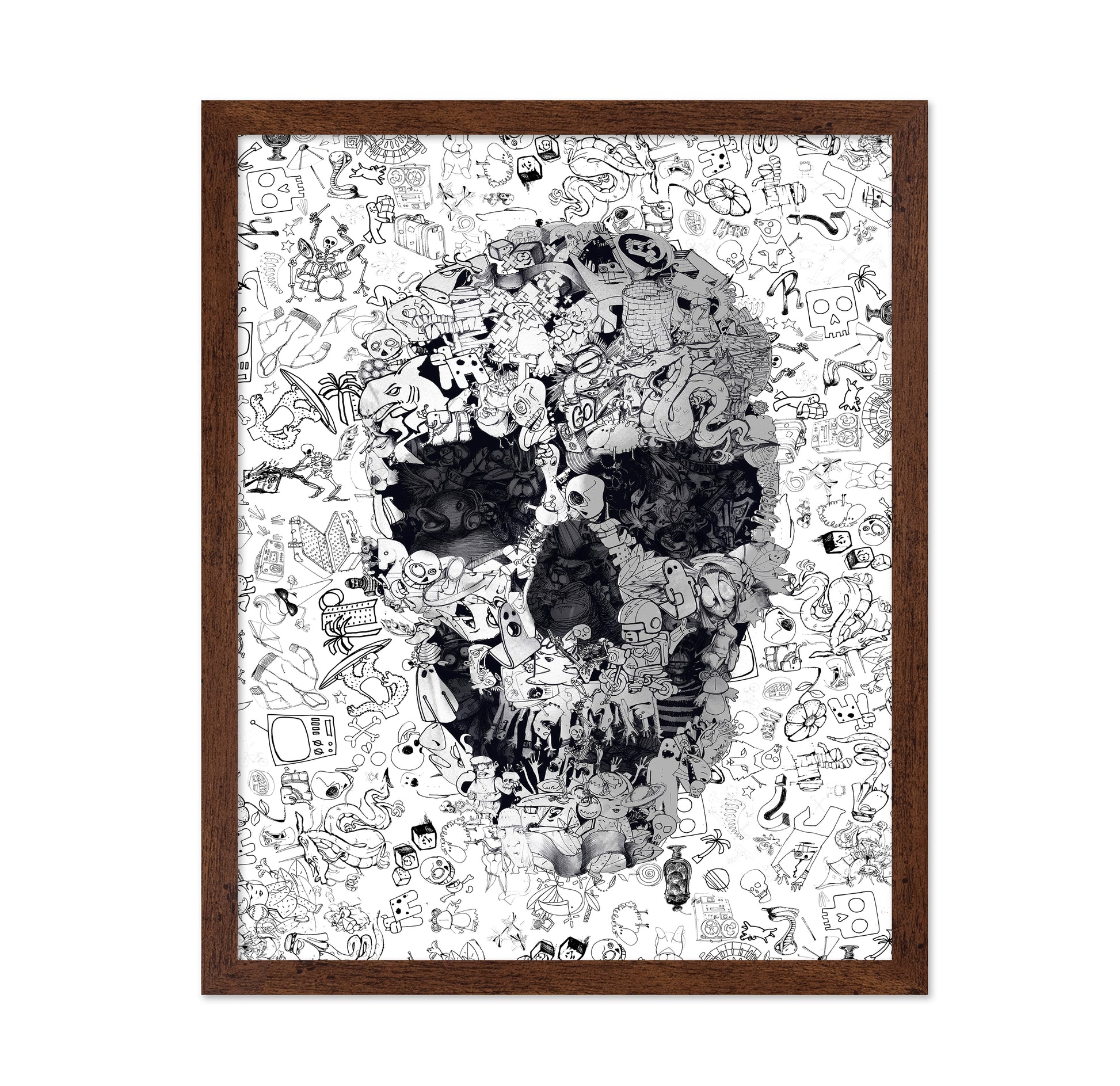 Doodle Skull