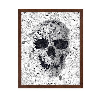 Doodle Skull