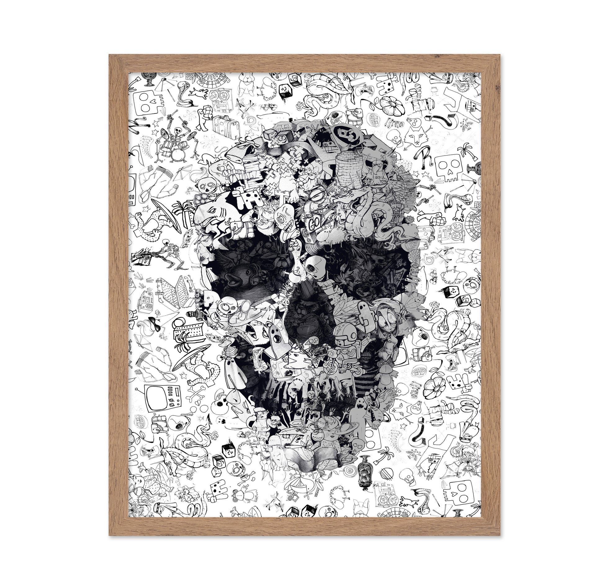 Doodle Skull