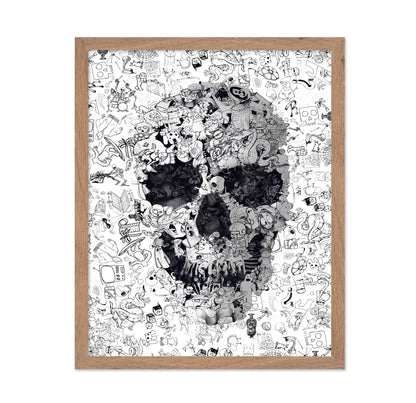Doodle Skull