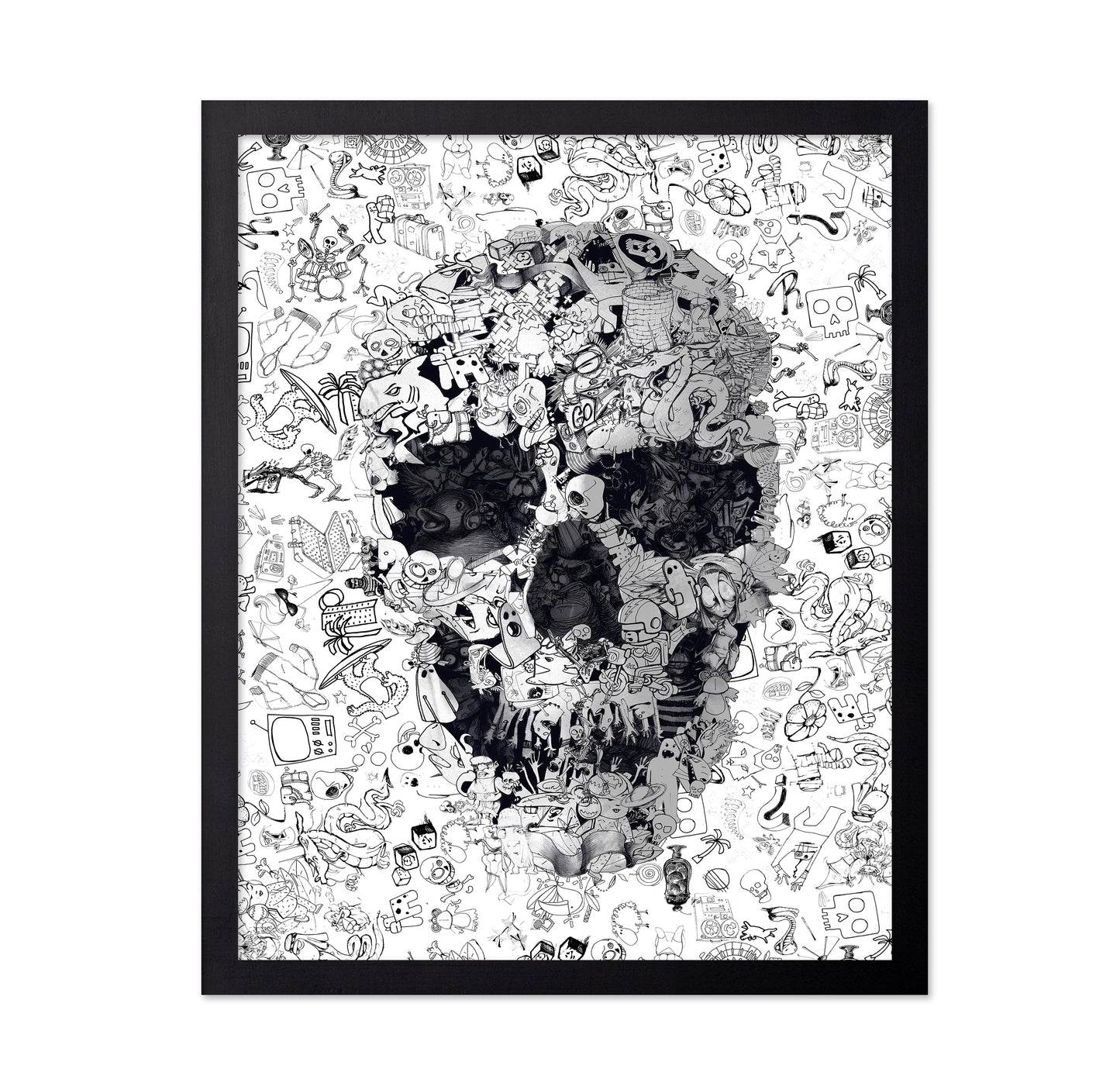 Doodle Skull