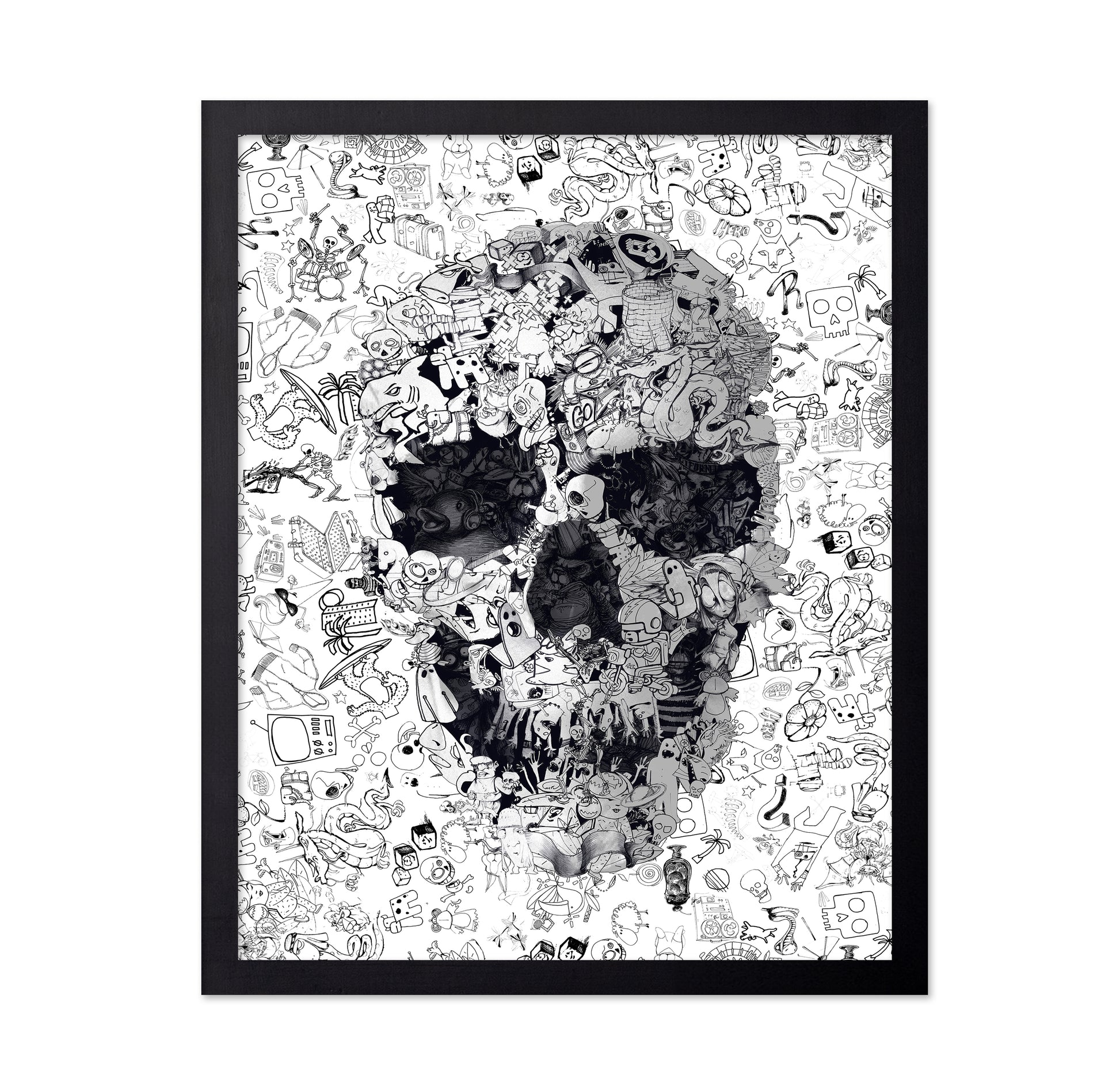Doodle Skull