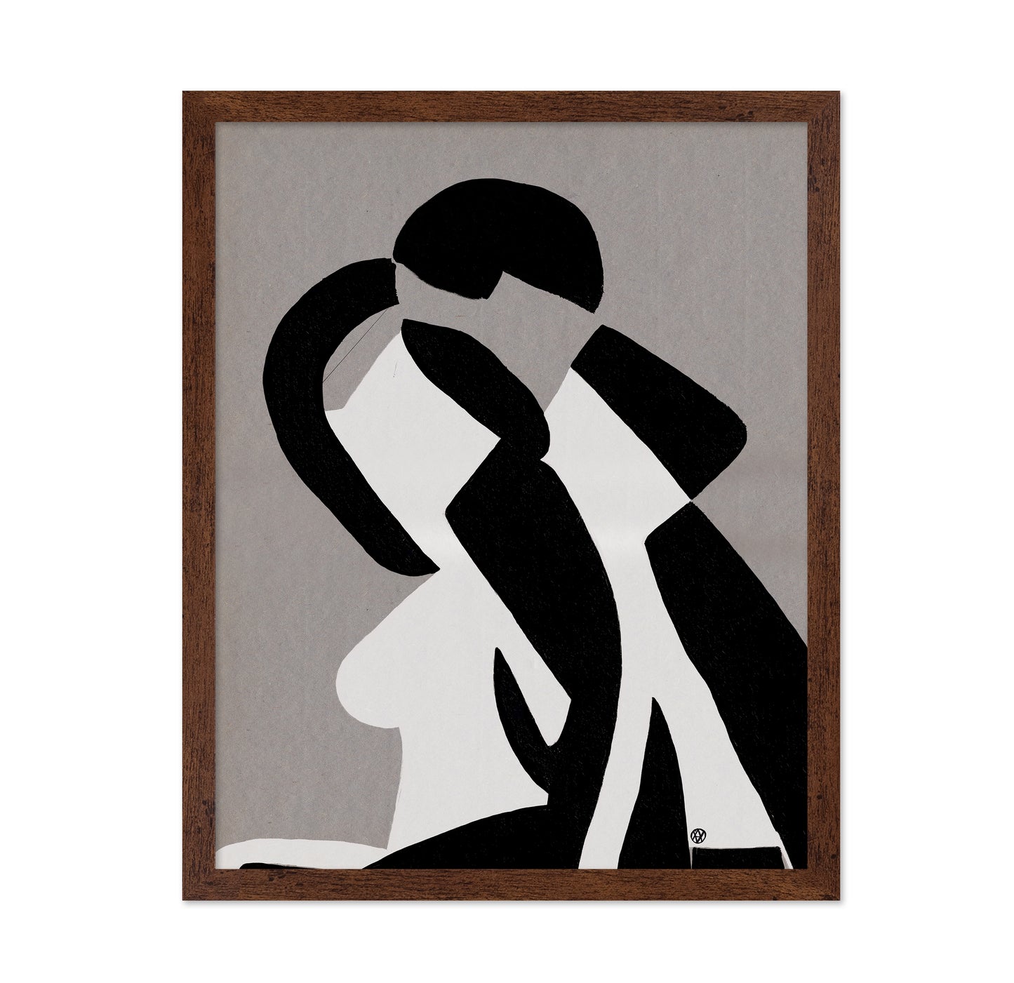Embrace in Monochrome