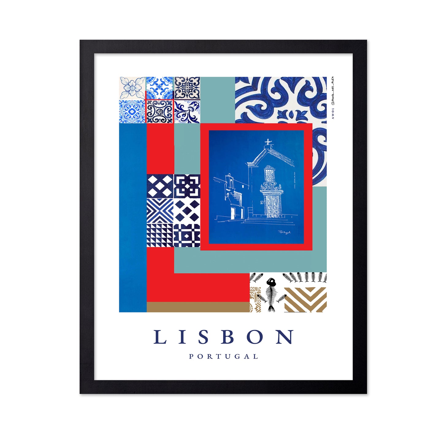 Lisbon Tile Pattern