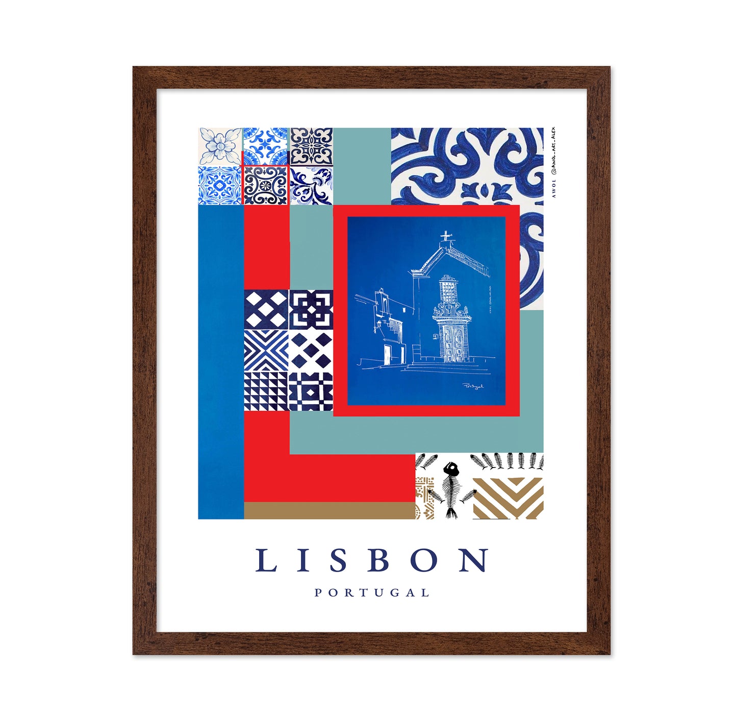Lisbon Tile Pattern