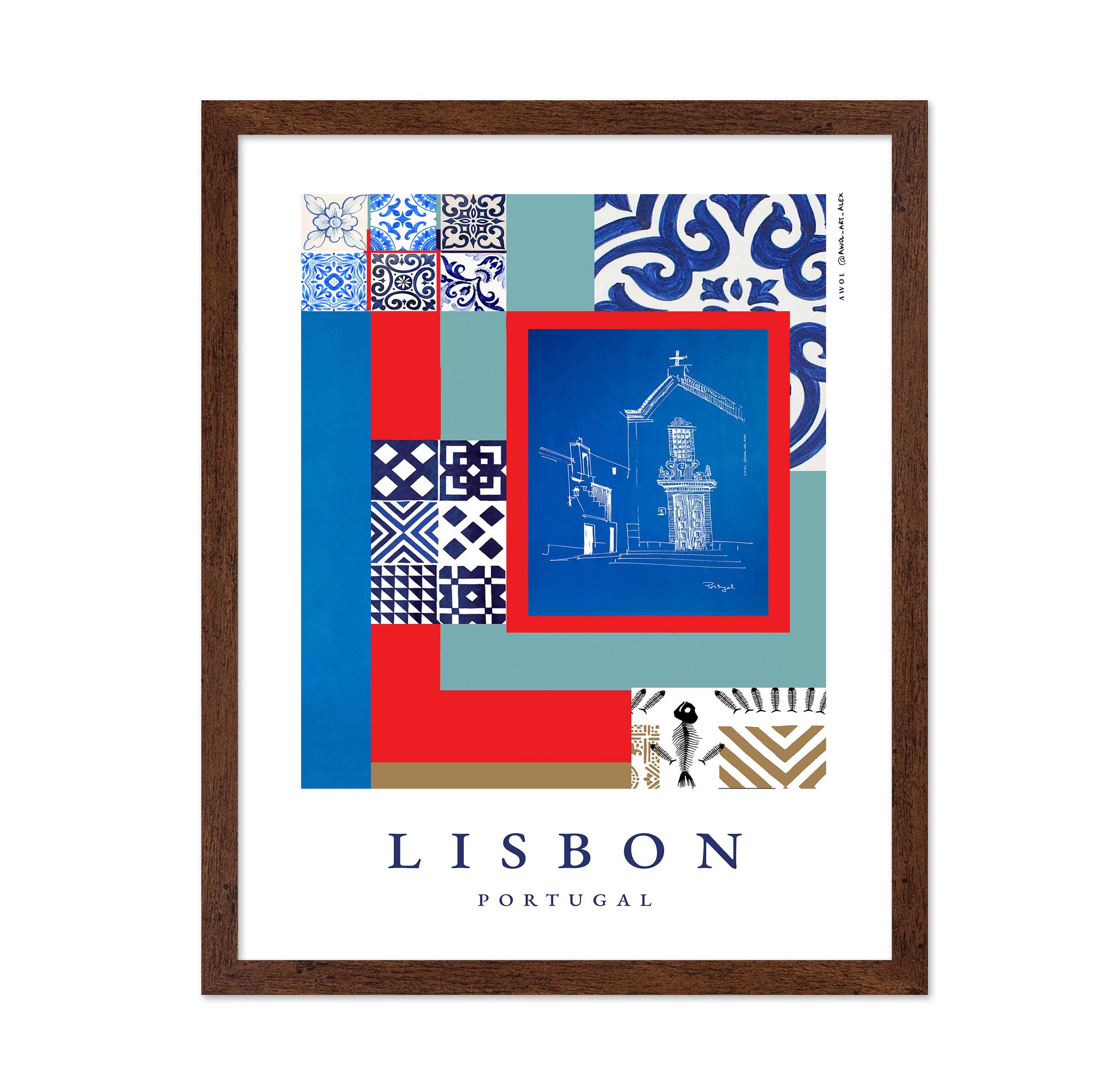 Lisbon Tile Pattern
