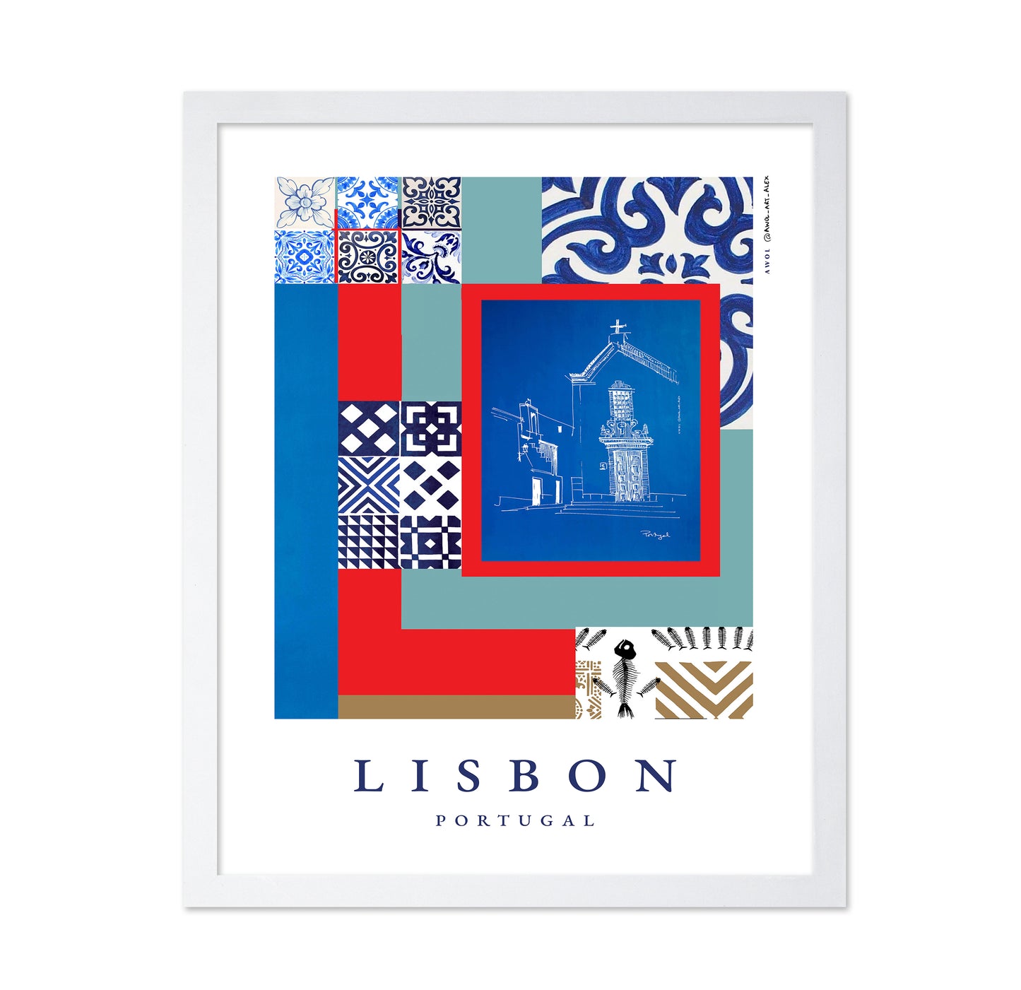 Lisbon Tile Pattern